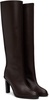 Brown Wide Shaft Boots