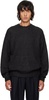 Black Super Kid Mohair Sweater