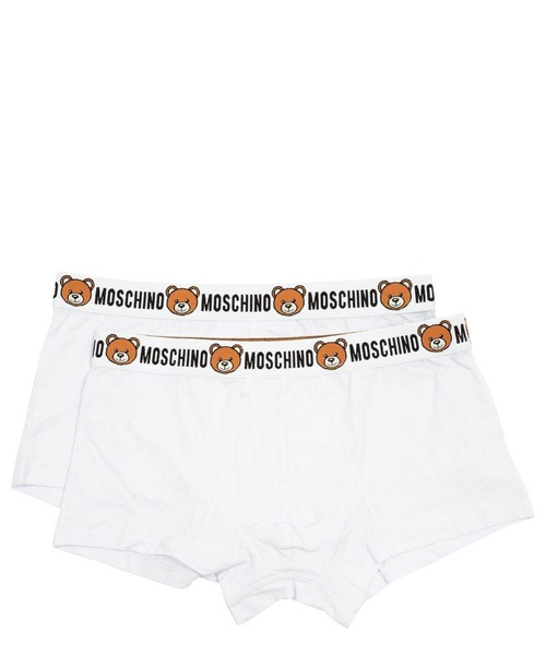 Moschino Logo Waistband 2-Pack Boxers