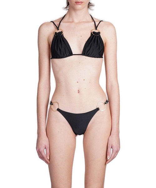 Cult Gaia Golda Gathered Bikini Top