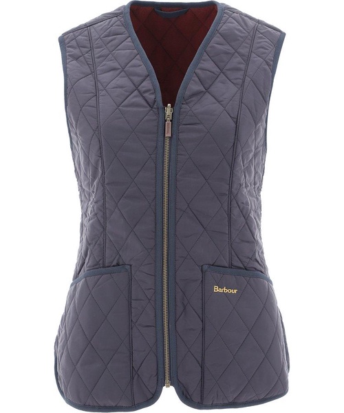 Barbour Logo Embroidered Reversible Gilet