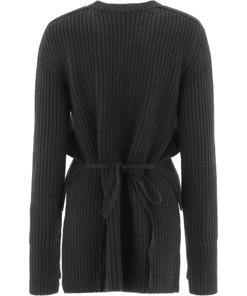 Ann Demeulemeester Ribbed Crewneck Knit Jumper