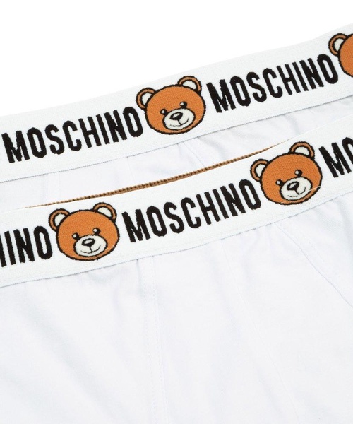 Moschino Logo Waistband 2-Pack Boxers