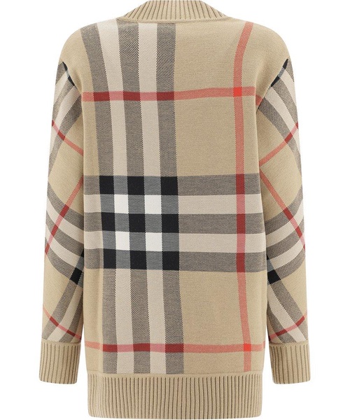 Burberry Vintage Checked Drop Shoulder Cardigan