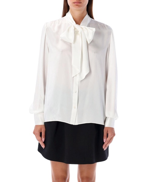 Alessandra Rich Bow Shirt