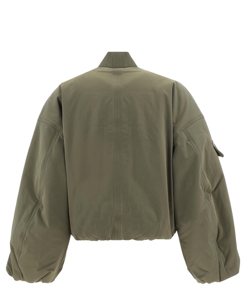 Light Twill Oversized Bomber jacket