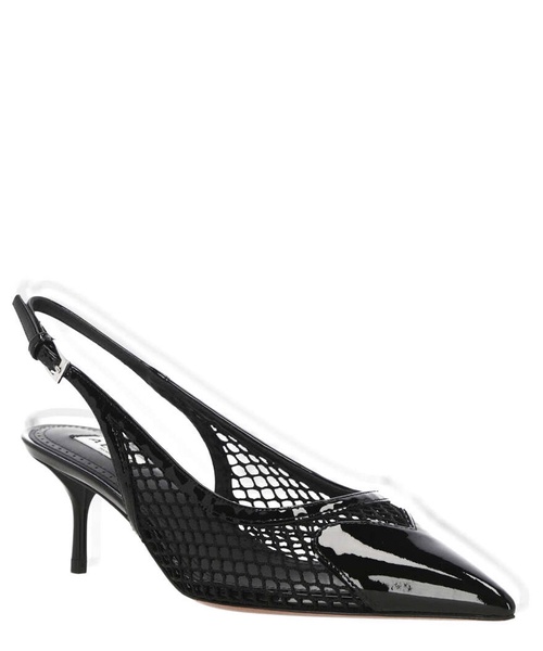 Coeur 55 patent leather slingback pumps 