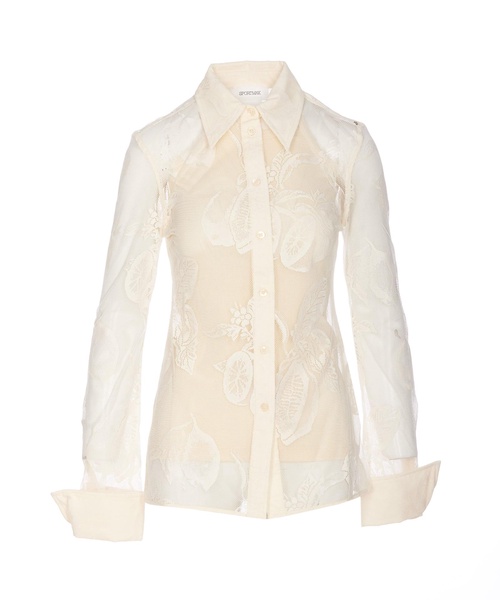 Printed Lace Asti Shirt