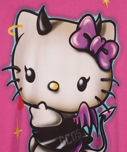 Gcds X Hello Kitty - Cotton T-shirt Dress