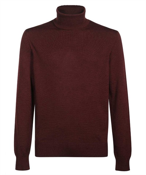 Virgin Wool Turtleneck Sweater