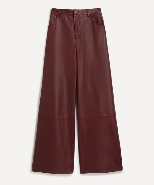 The Firi Buggudy Pongy Leather Trousers