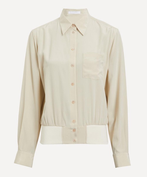 Silk Bomber Shirt