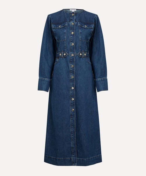 Parsons Denim Midi Dress