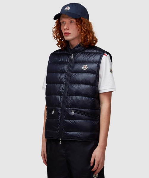 Gui quilted nylon down vest