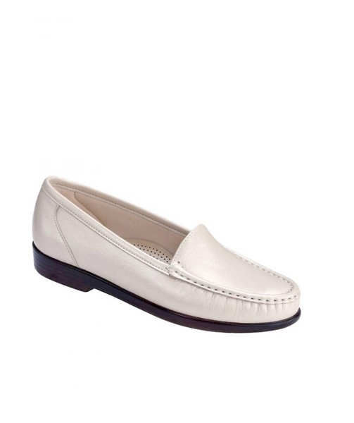 women's simplify shoes - wide in pearl bone