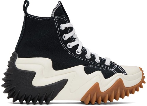 Black Run Star Motion High Top Sneakers