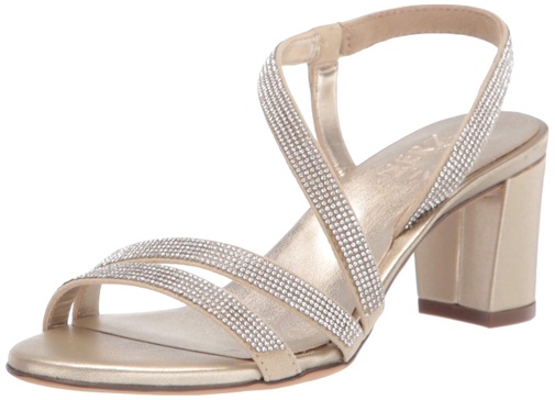 Naturalizer Women's Vanessa2 Rhinestone Embellished Strappy Heeled Sandal