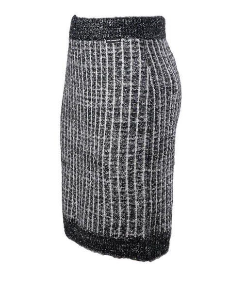 Karl Lagerfeld Tweed Knitted Mini Skirt