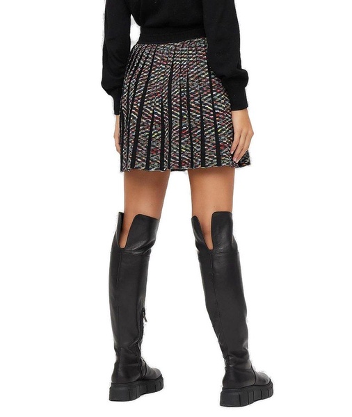 M Missoni Pleated Mini Skirt