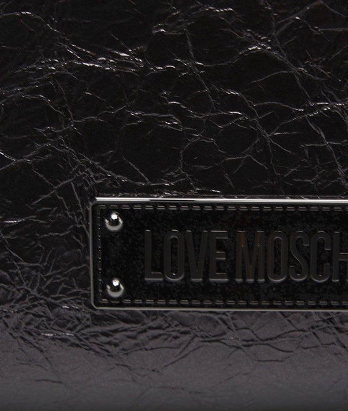 Love Moschino Logo-Plaque Top Handle Bag