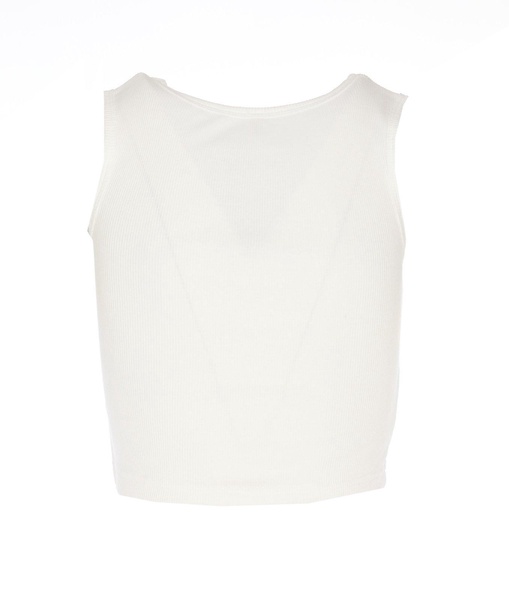 Destroyed Cropped Tank Top