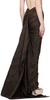 SSENSE Exclusive Brown Denim Maxi Skirt