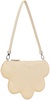 Beige Daisy Shoulder Bag