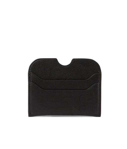 Acne Studios Logo Detailed Open Top Cardholder