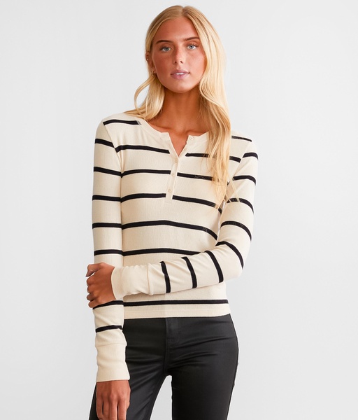 Scarlett Ribbed Henley