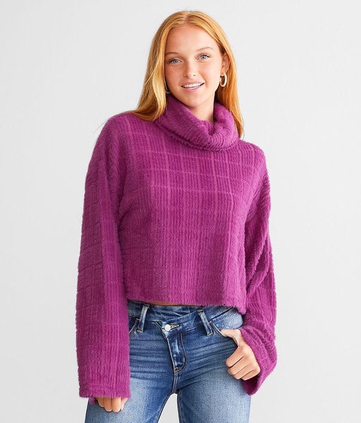 Eyelash Cropped Sweater