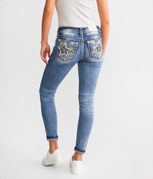 Low Rise Ankle Skinny Stretch Jean