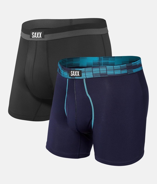 2 Pack Sport Mesh Stretch Boxer Briefs