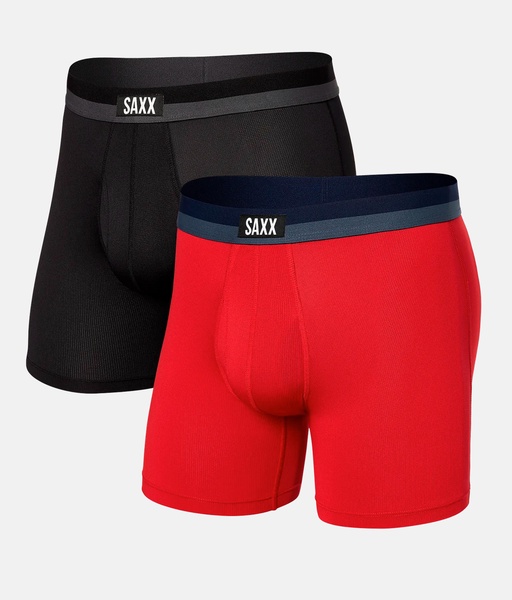 2 Pack Sport Mesh Stretch Boxer Briefs