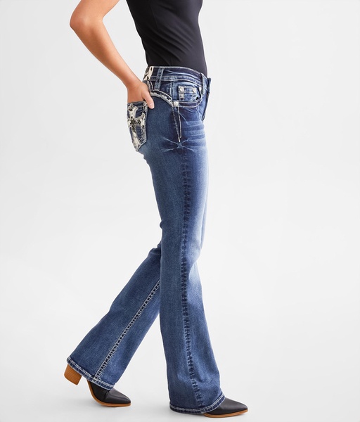 Mid-Rise Boot Stretch Jean