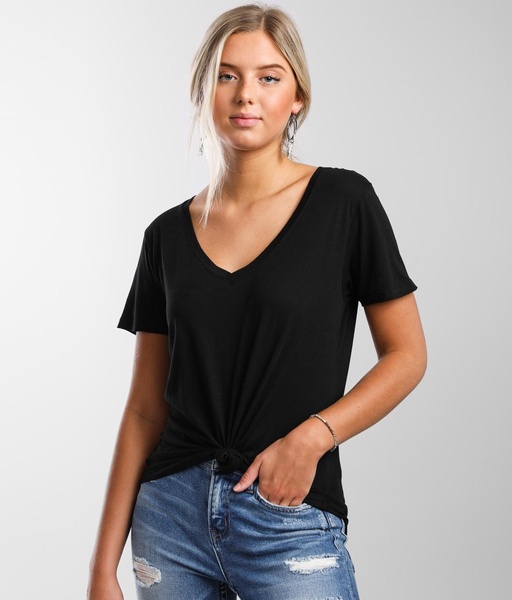 Kasey Modal Blend V-Neck T-Shirt