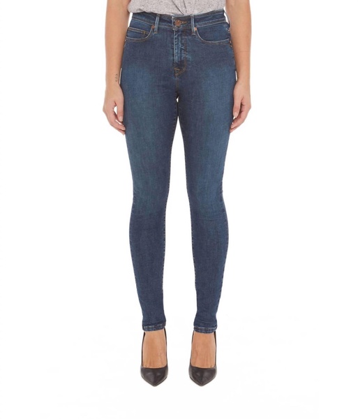 alexa high rise skinny jeans in cool starry night