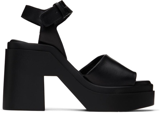 Black Nelio Heeled Sandals