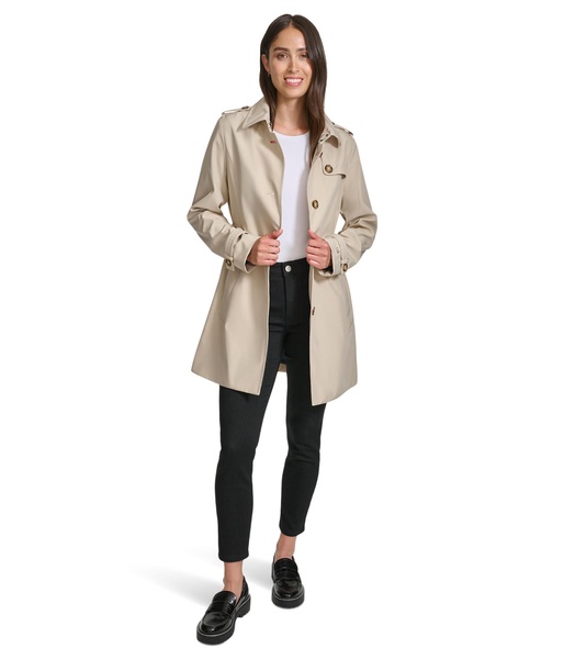 Tommy Hilfiger Women's Belted Trench Coat