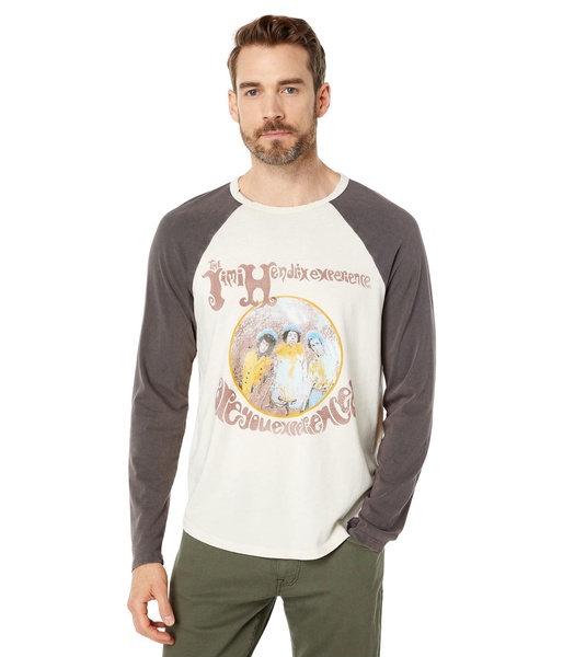 Lucky Brand Men's Jimi Hendrix Graphic Baseball Tee