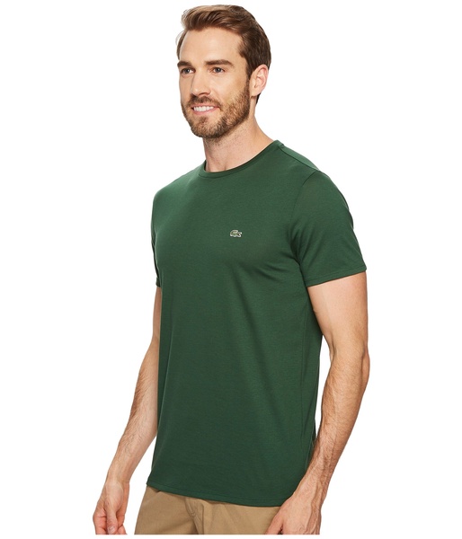 Short-Sleeve Pima Jersey Crewneck T-Shirt