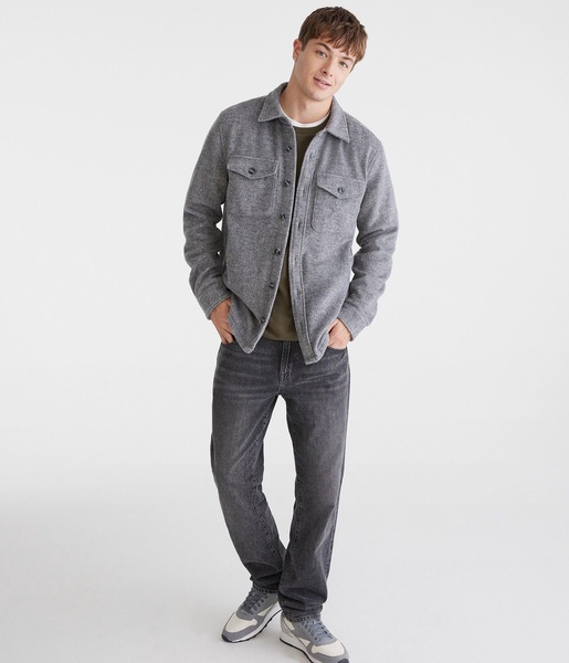 unlined flannel shacket