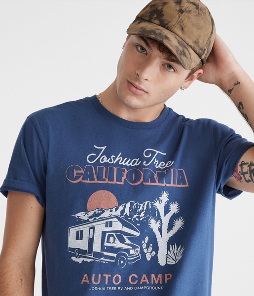 joshua tree auto camp graphic tee