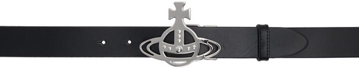 Black Line Orb Buckle Belt