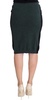 MILA SCHÖN  Wool Blend Pencil Skirt