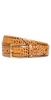 Narrow Semi Formal Mock Crock Print Belt