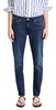 Dre Low-Rise Slim Boyfriend Jeans