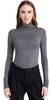 Faith Merino Fitted Turtleneck Pullover