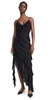 Vienna Ruffle Maxi Dress with Built In Bodysuit