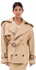 Crop Trench Coat