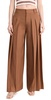 Simon High Rise Wide Leg Pleated Trousers